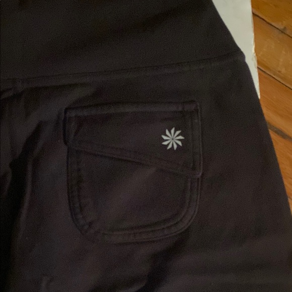 Athleta Black Bermuda Shorts High-Waisted Performance Woman XSmall - Picture 4 of 4